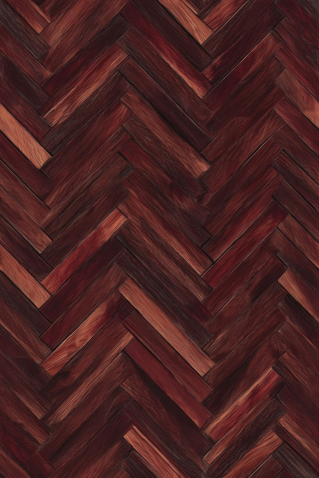 Herringbone Wallpaper Parquet Dark Wood Decorative Mural pattern artwork