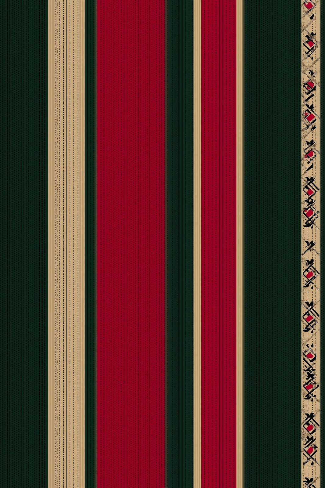Dark Striped Wallpaper Tribal Border Geometric Textile Removable Wall Decor pattern artwork