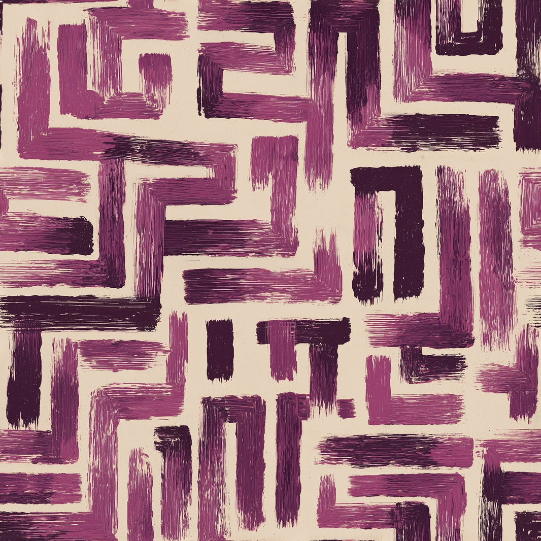 Abstract Pattern Wallpaper Geometric Shapes Modern Decorative Mural pattern artwork