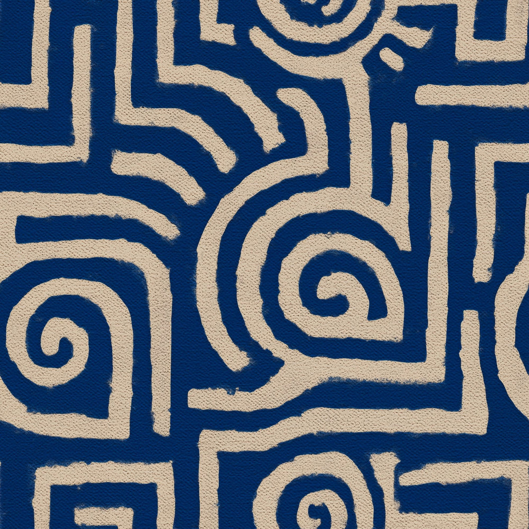 Abstract Geometric Wallpaper Maze Pattern Textured Canvas Look Removable Wall Decor pattern artwork