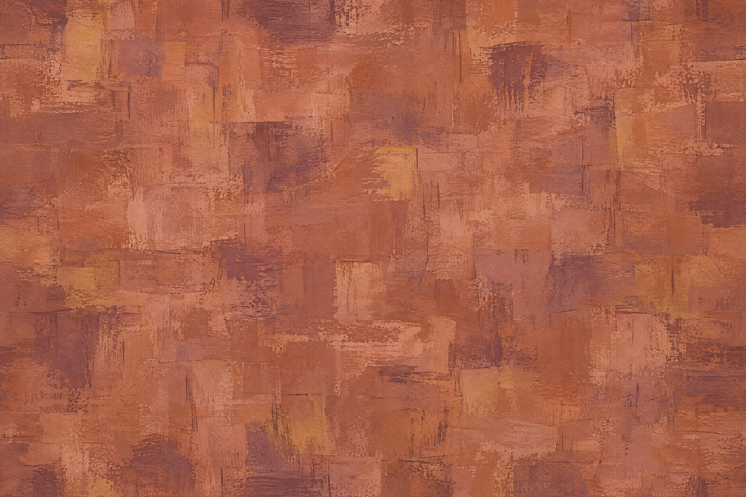 Textured Terracotta Blocks Wallpaper Abstract Geometric Wall Mural pattern artwork