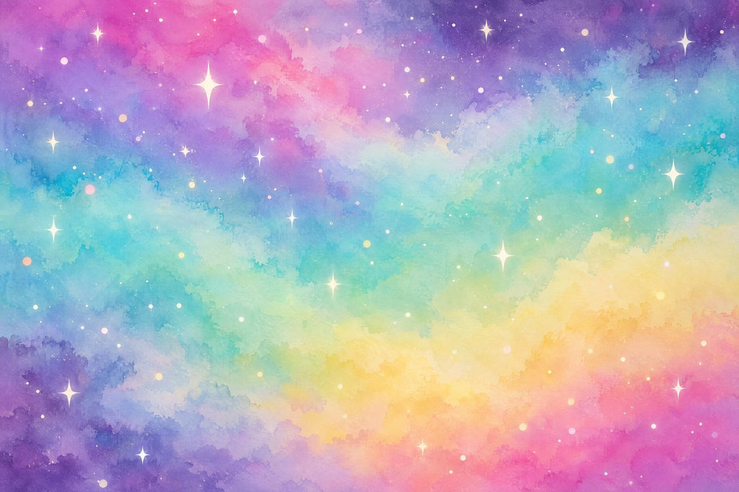Pastel Galaxy Clouds Wallpaper Watercolor Texture Wall Mural pattern artwork