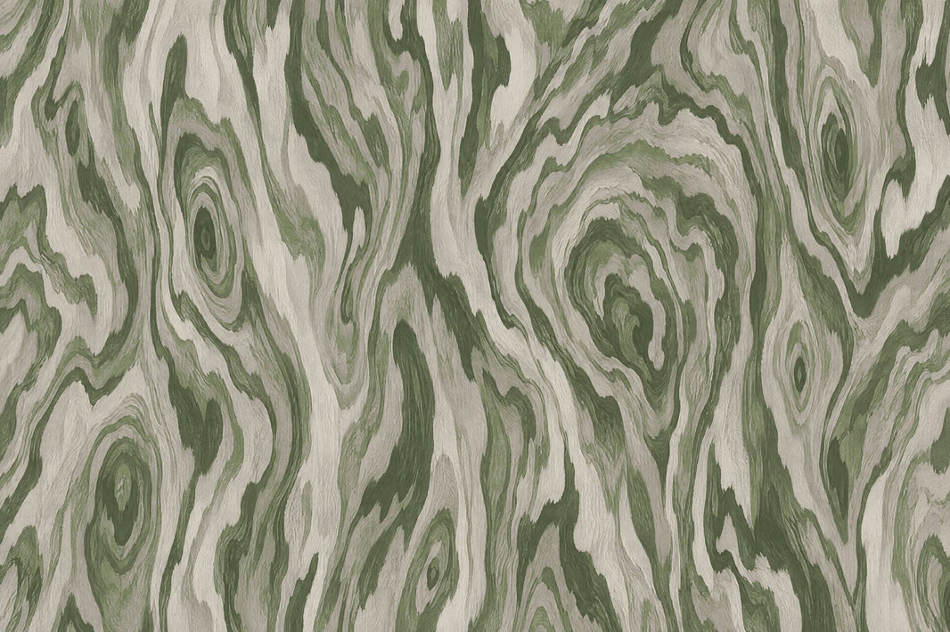 Green Wood Grain Wallpaper Rustic Modern Wall Mural pattern artwork