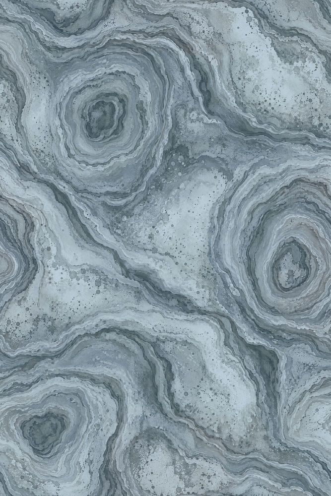 Abstract Marble Veins Wallpaper Blue Gray Watercolor Texture pattern artwork