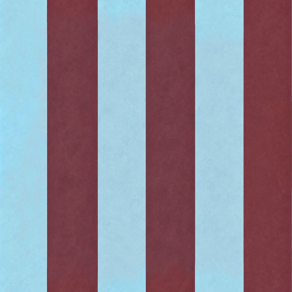 Vertical Stripes Wallpaper Light Blue And Burgundy Red pattern artwork