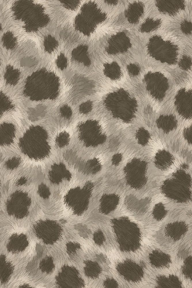 Leopard Spots Wallpaper Taupe Gray Neutral Animal Print pattern artwork