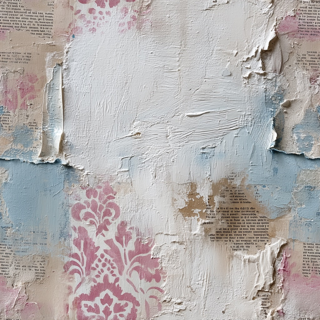 Abstract Texture Wallpaper Distressed Plaster Shabby Chic Removable Wall Decor pattern artwork