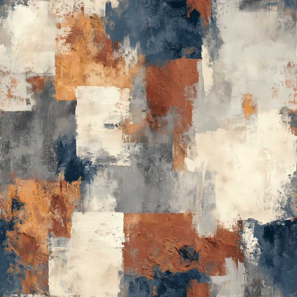 Geometric Blocks Wallpaper Textured Paint Removable Color Block Wall Decor pattern artwork