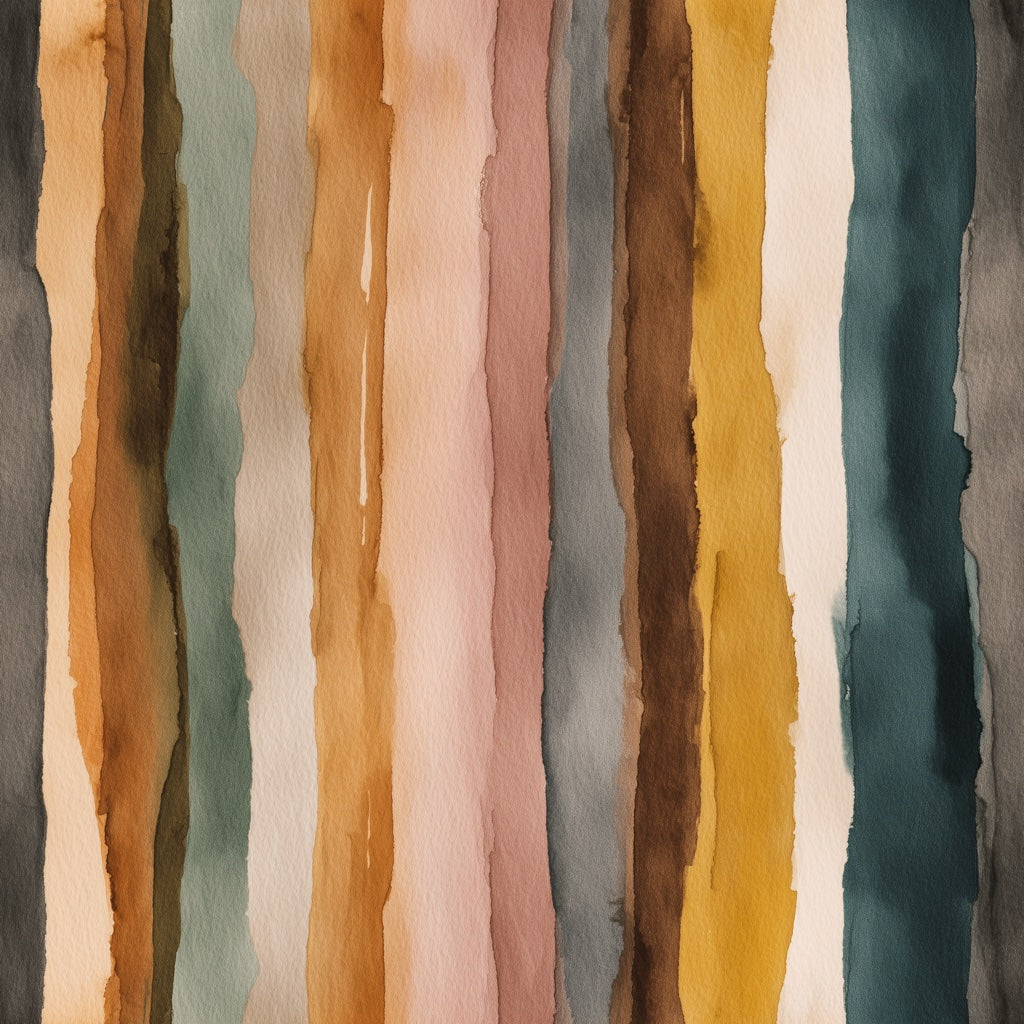 Paper Texture Wallpaper Watercolor Abstract Removable Wall Decor pattern artwork