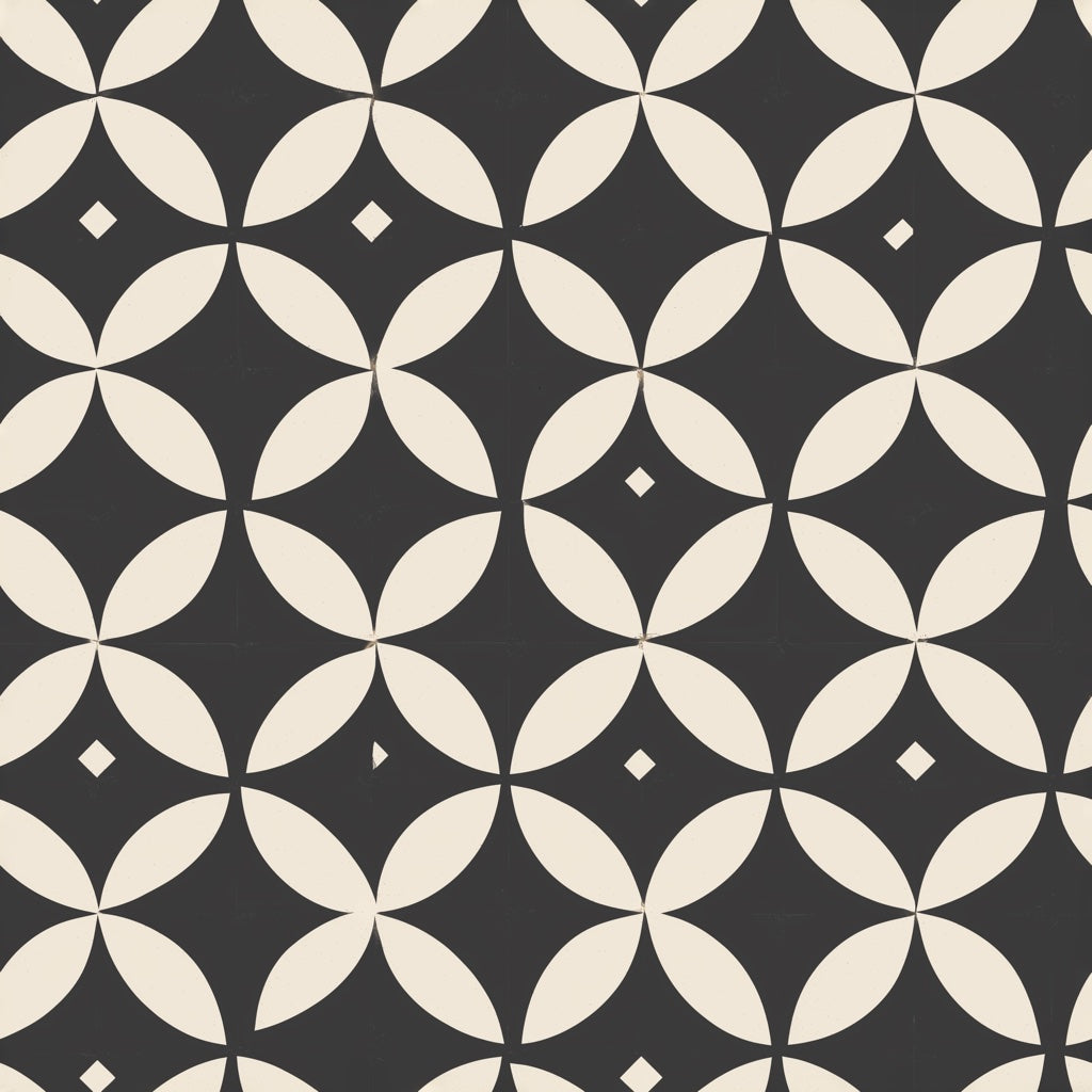 Mid Century Modern Wallpaper Retro Geometric Decorative Mural pattern artwork