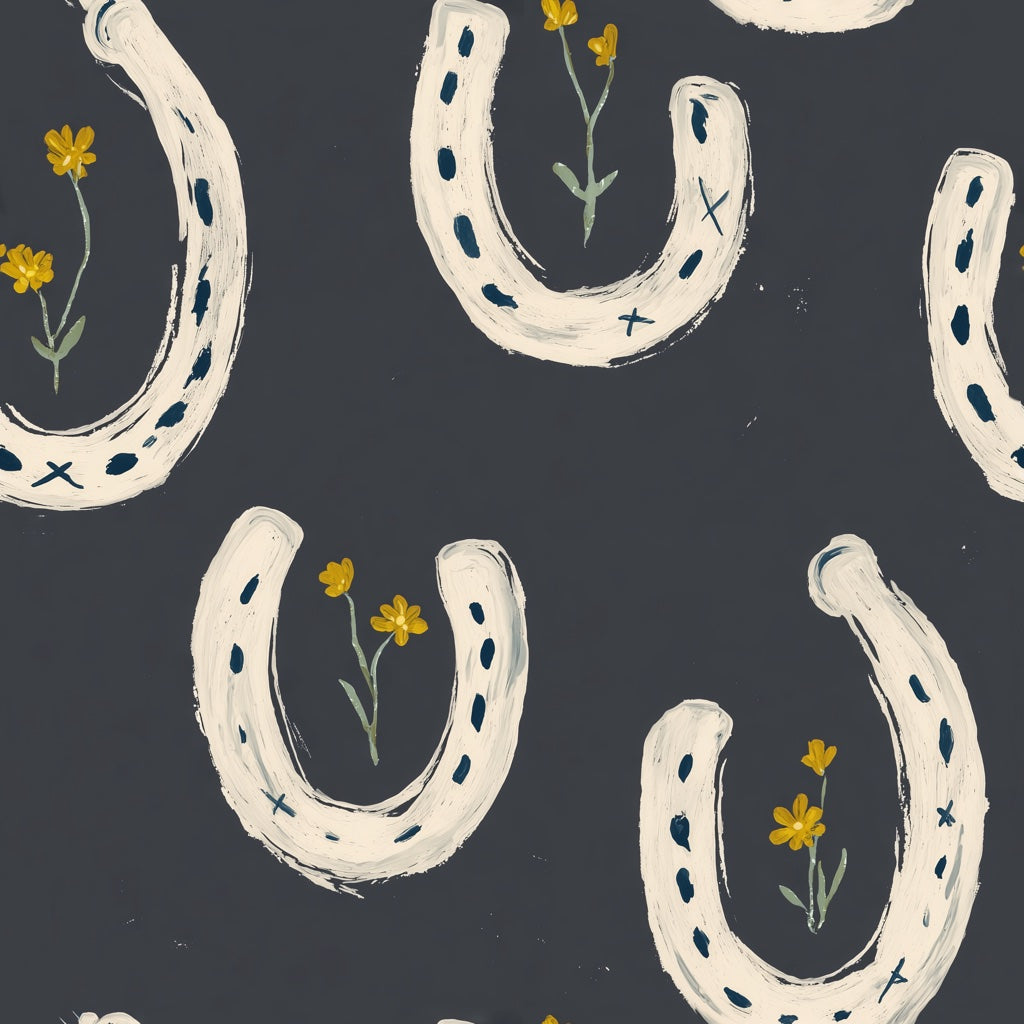 Hand Painted Wallpaper Charcoal Background Removable Modern Boho Wall Decor pattern artwork
