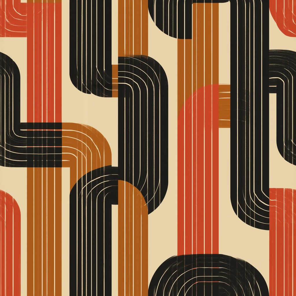 Mid Century Modern Wallpaper Mid Century Modern Removable Mid Century Modern Wall Decor pattern artwork