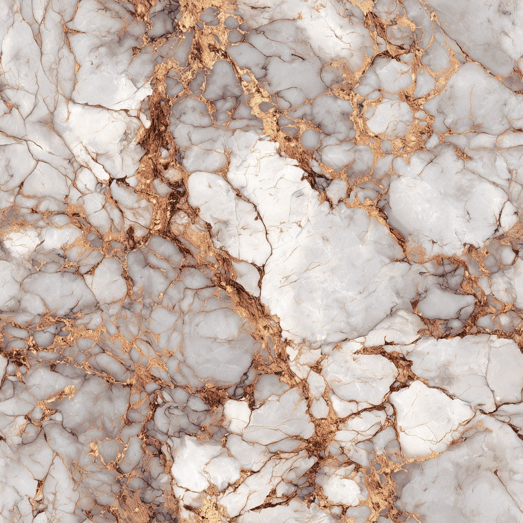 Elegant Gray and Copper Marble Texture Wallpaper pattern artwork