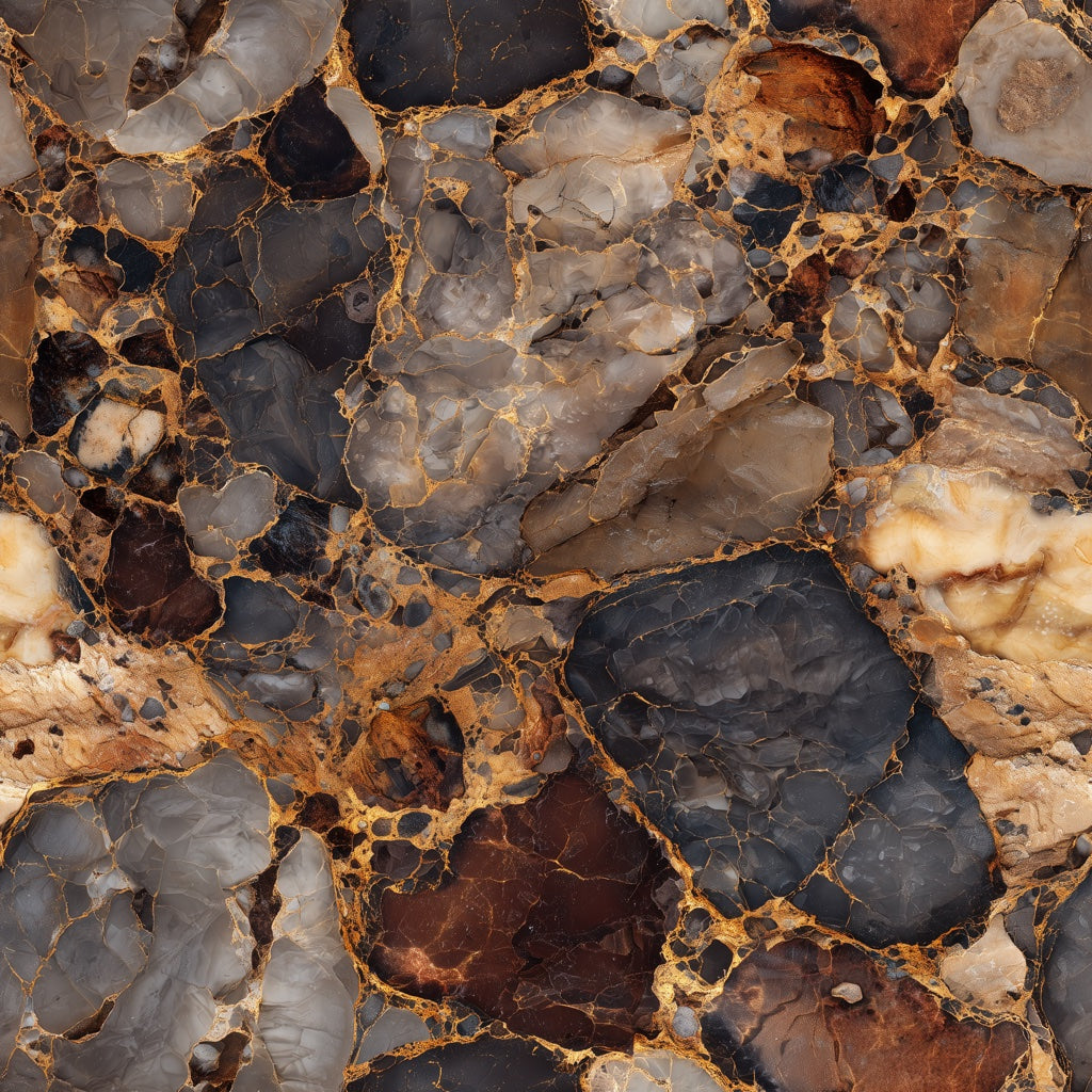 Rich Earthy Tones Marble Effect Wallpaper pattern artwork