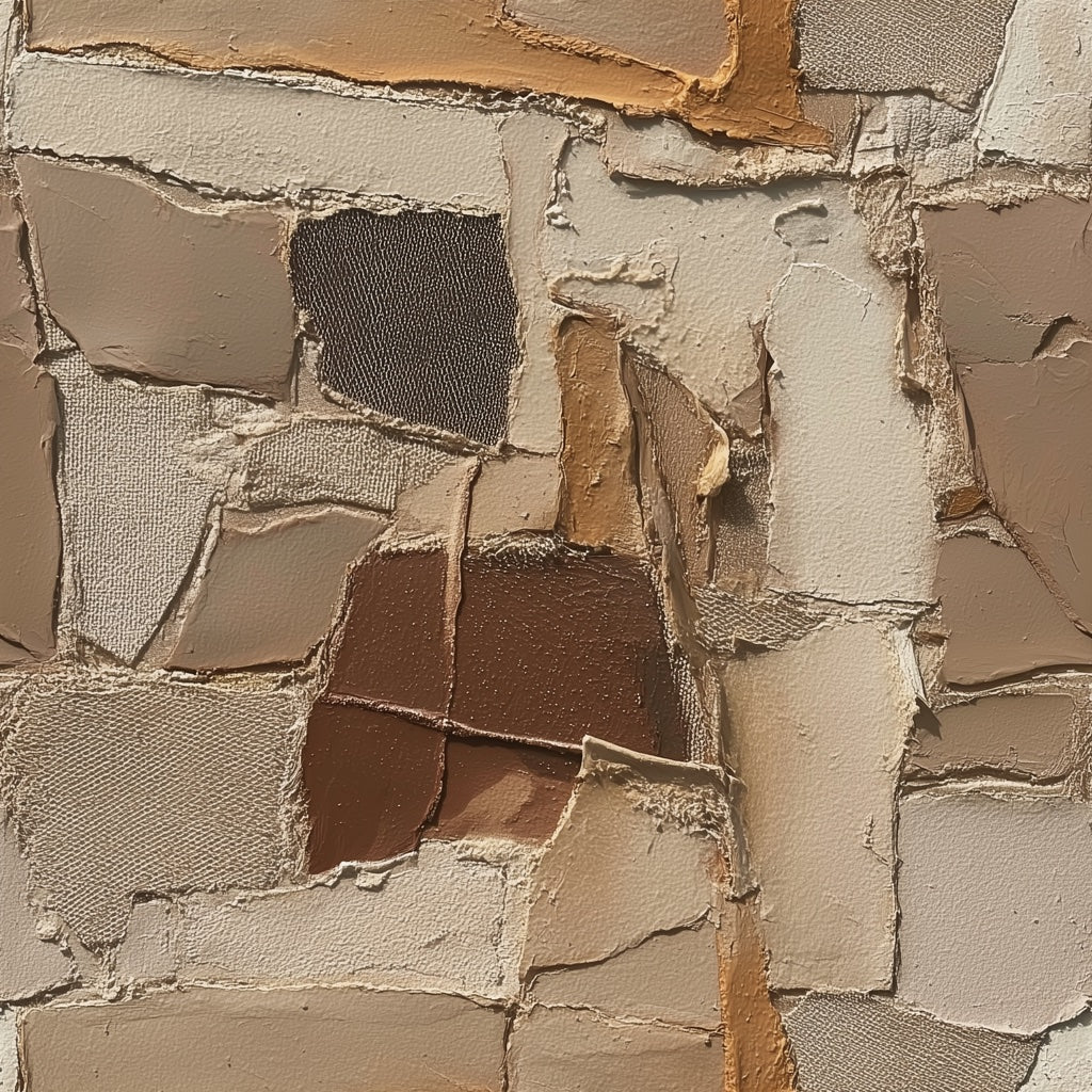 Textured Earthy Brown Abstract Stone Wallpaper pattern artwork