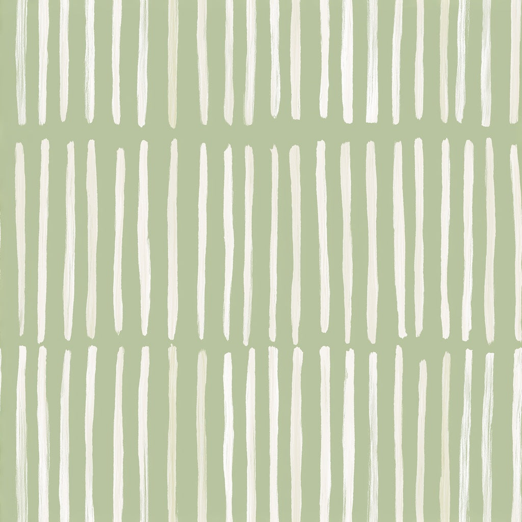 Sage Green Vertical Stripe Modern Wallpaper pattern artwork