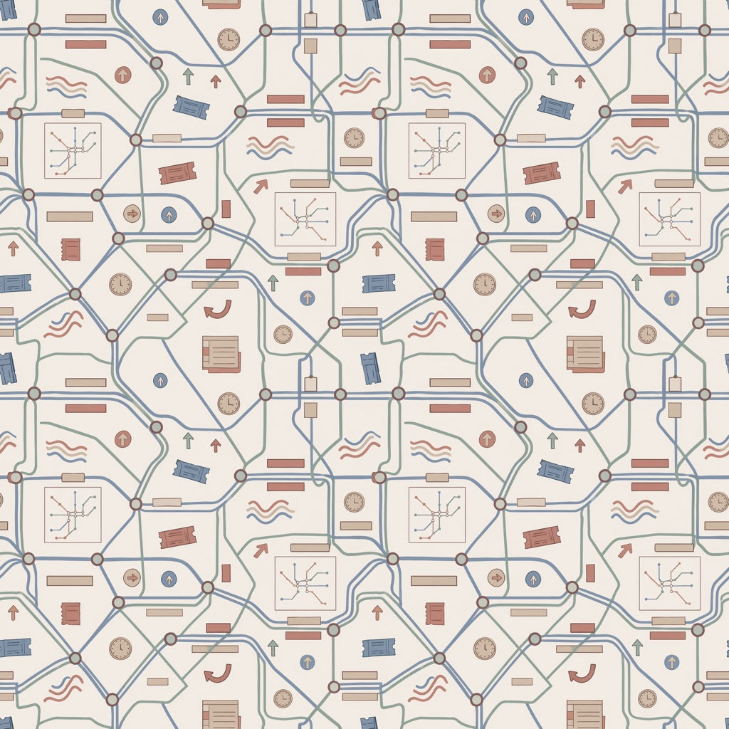Mid Century Modern Wallpaper Retro Mural Minimalist Wall Decor pattern artwork