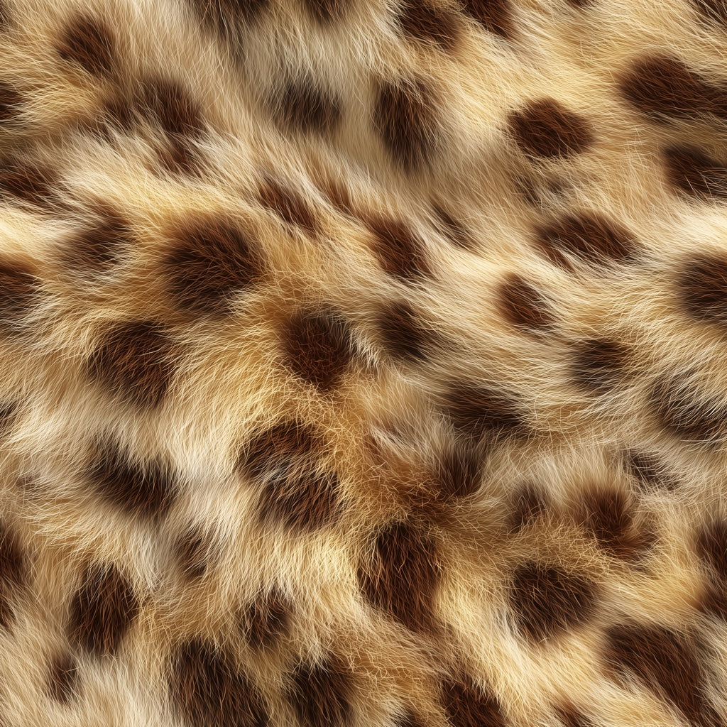 Warm Brown Leopard Print Wallpaper pattern artwork