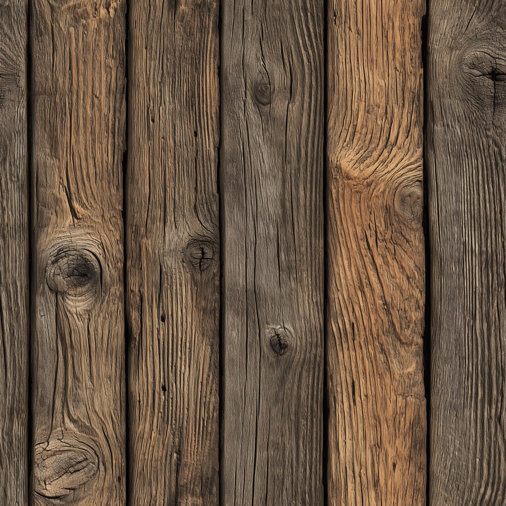 Rustic Oak Wood Plank Wallpaper pattern artwork