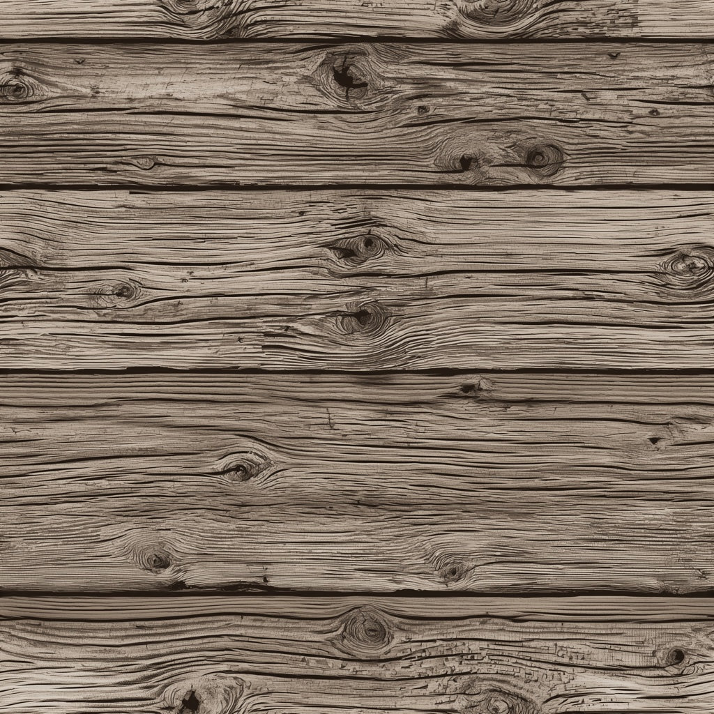 Rustic Gray Wood Plank Wallpaper pattern artwork