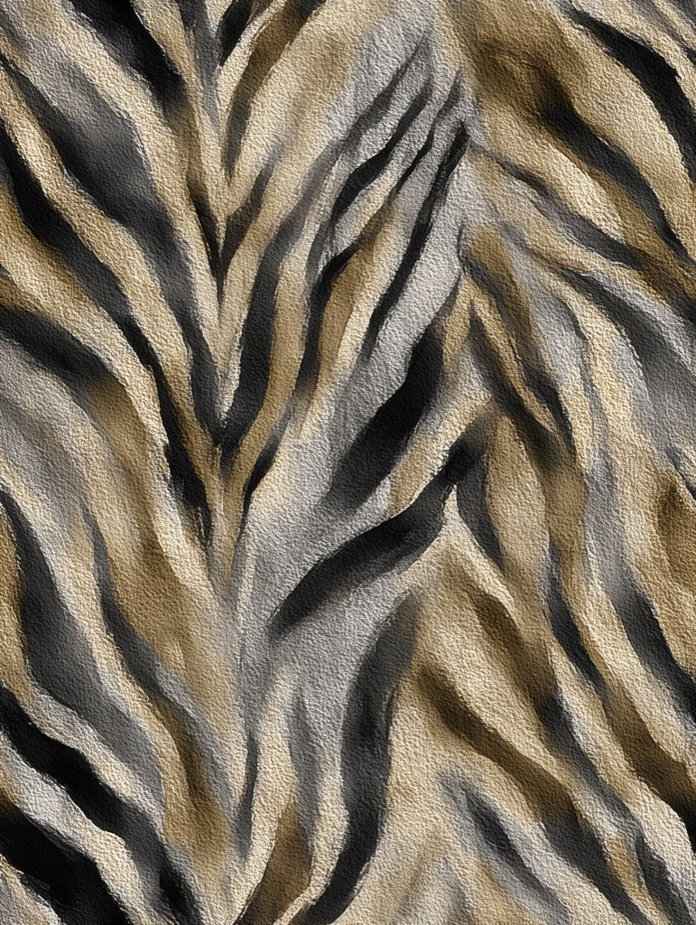 Natural Tiger Stripe Pattern Wallpaper pattern artwork