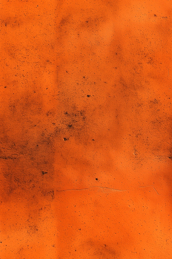 Rustic Orange Textured Concrete Wallpaper pattern artwork