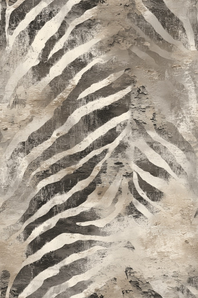 Neutral Zebra Abstract Pattern Wallpaper pattern artwork