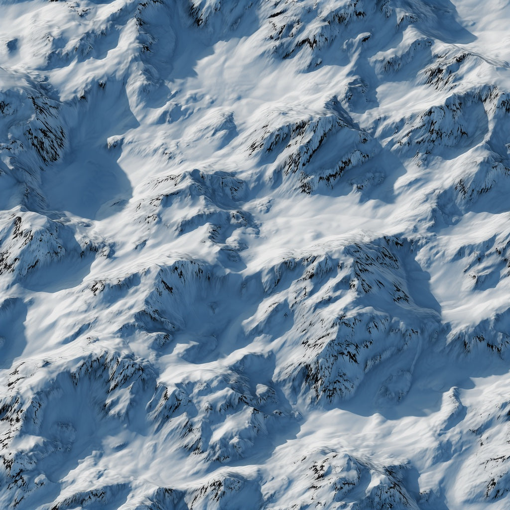 Blue and White Abstract Mountain Wallpaper pattern artwork