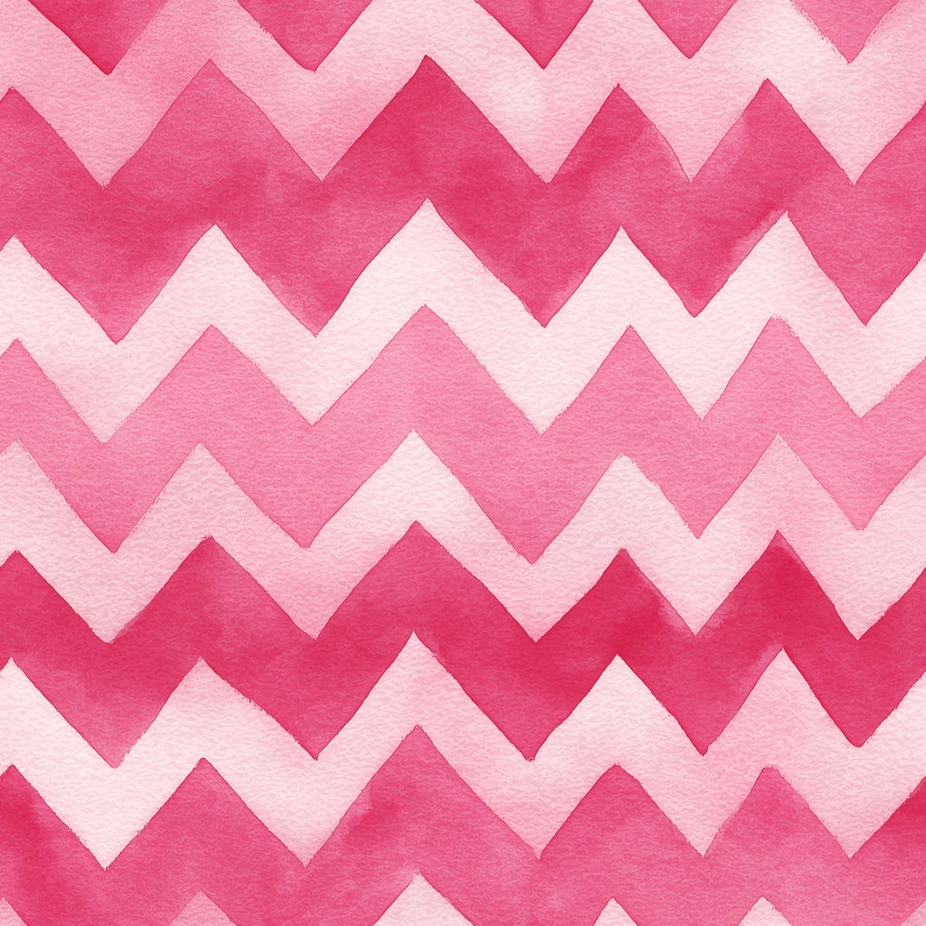 Vibrant Pink Zigzag Pattern Kids Wallpaper pattern artwork