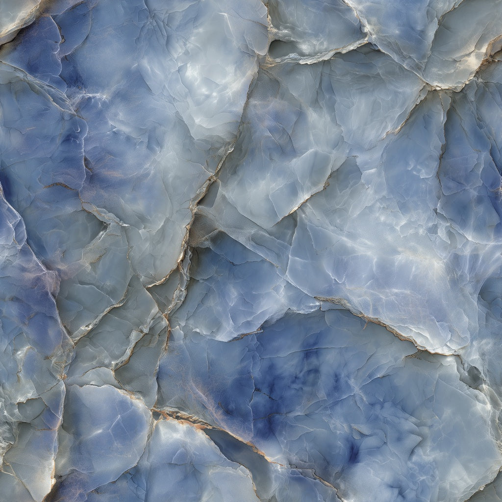 Deep Blue Marble Effect Wallpaper pattern artwork
