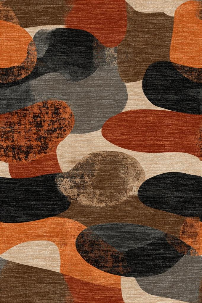 Earthy Tones Abstract Pattern Wallpaper pattern artwork