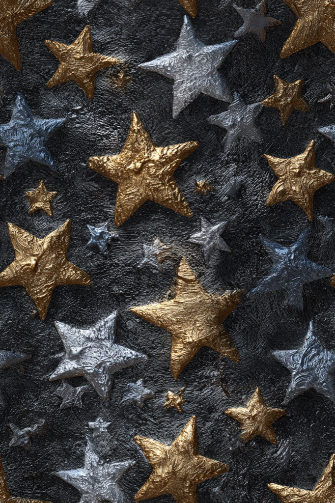 Celestial Wallpaper Metallic Luxurious Decorative Mural pattern artwork