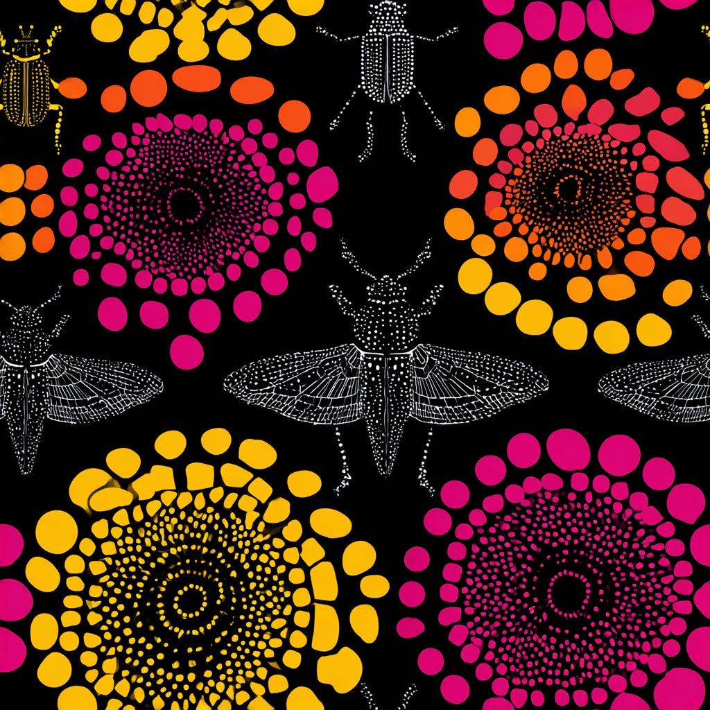 Abstract Pattern Wallpaper Modern Colorful Decorative Mural pattern artwork
