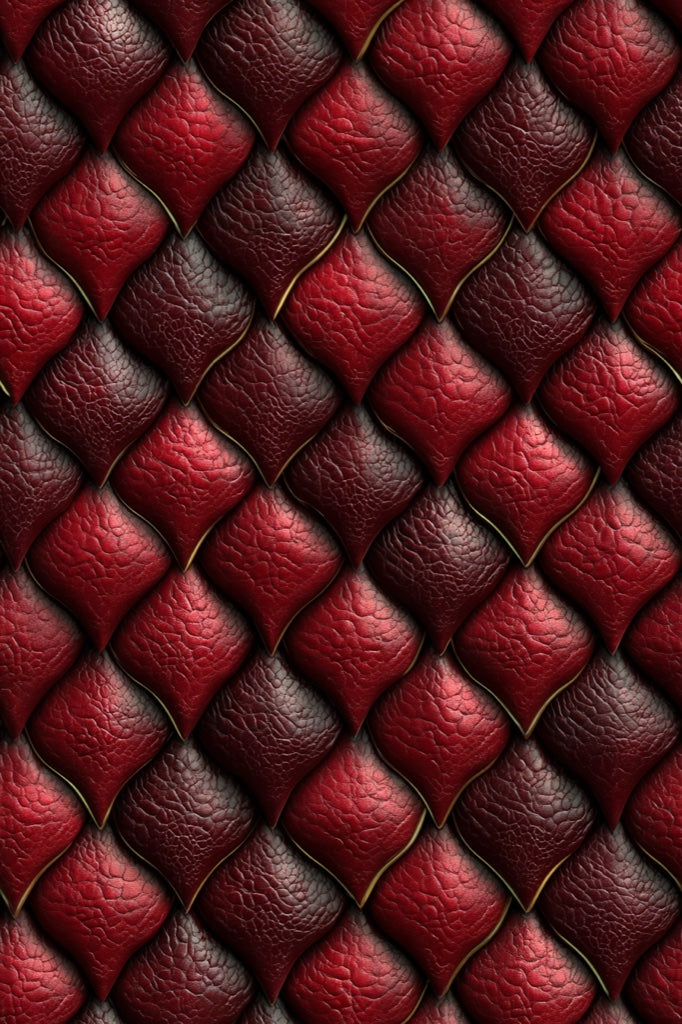 Red Geometric Wallpaper Textured Luxurious Decorative Mural pattern artwork