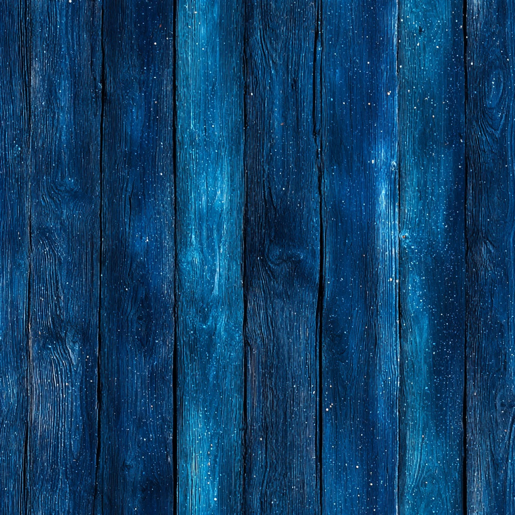 Starry Night Wallpaper Wooden Planks Paint Splatters Decor pattern artwork