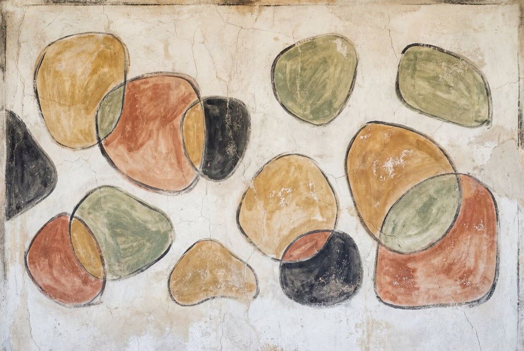 Mid-Century Modern Wallpaper Modernist Retro Wall Mural pattern artwork