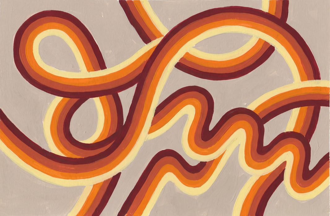 Mid Century Modern Wallpaper Retro Modern Removable Abstract Wall Decor pattern artwork