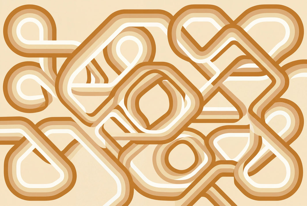 Mid Century Modern Wallpaper Retro Abstract Removable Wall Decor pattern artwork