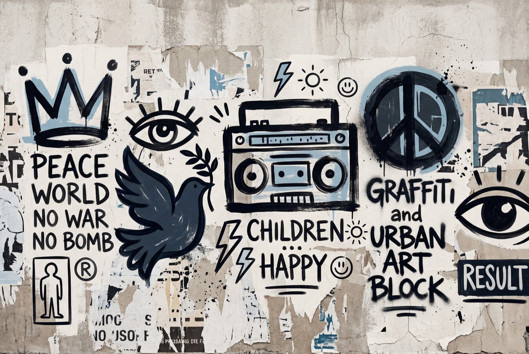 Posters Wallpaper Collage Removable Street Art Wall Decor pattern artwork