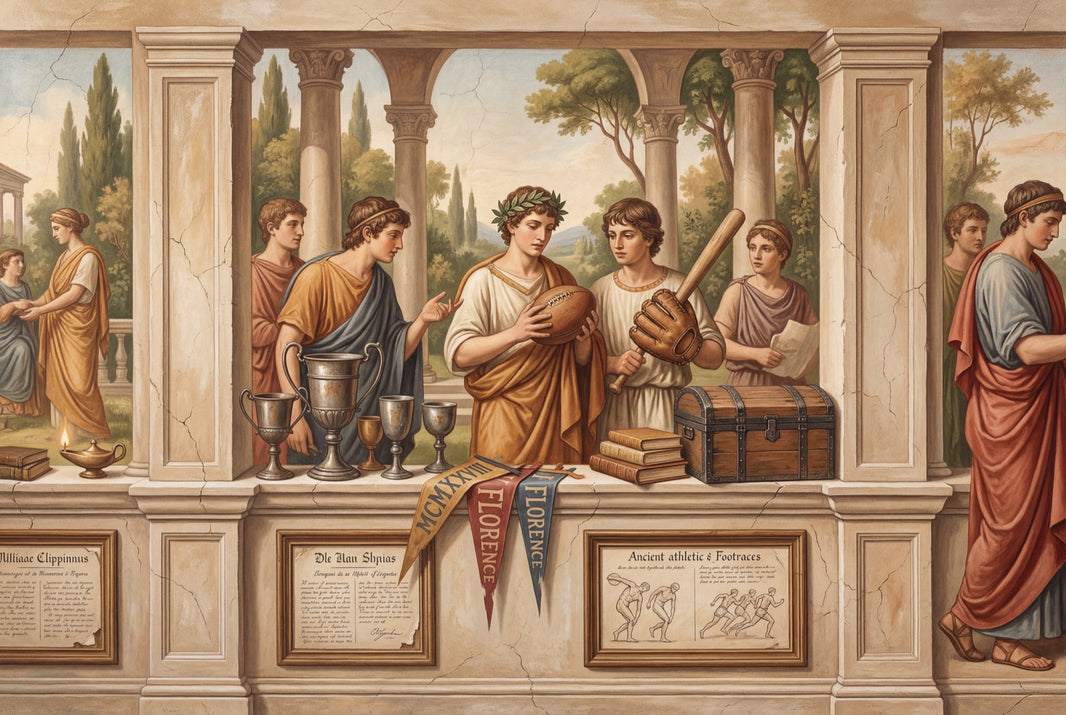 Classical Mural Wallpaper Roman Togas Columns And Arches Removable Wall Decor pattern artwork