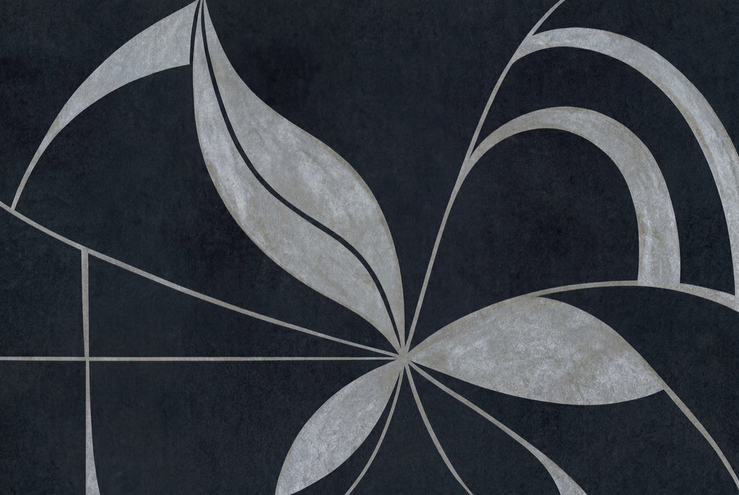 Abstract Wallpaper Geometric Removable Botanical Wall Decor pattern artwork