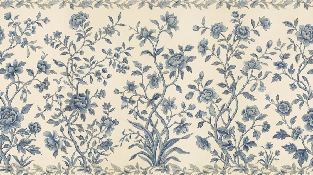 Floral Wallpaper Traditional Vintage Wall Mural pattern artwork