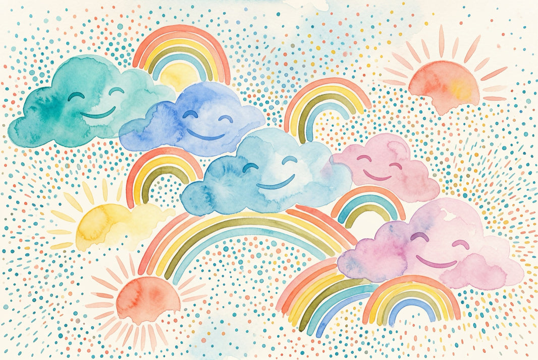 White Background Wallpaper Nursery Kids Wall Mural pattern artwork