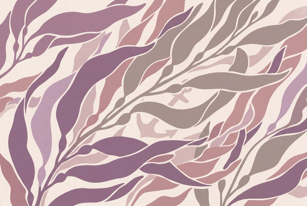 White Background Wallpaper Minimal Removable Botanical Wall Decor pattern artwork
