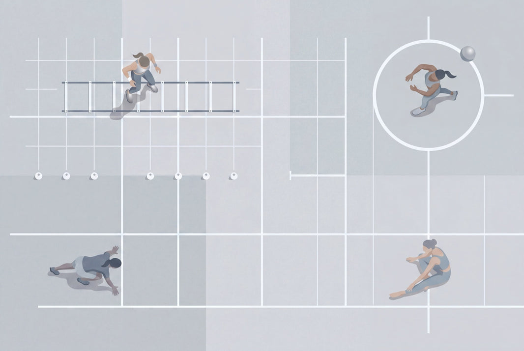 Minimalist Sports Wallpaper Geometric Grid Removable Gym Training Wall Decor pattern artwork
