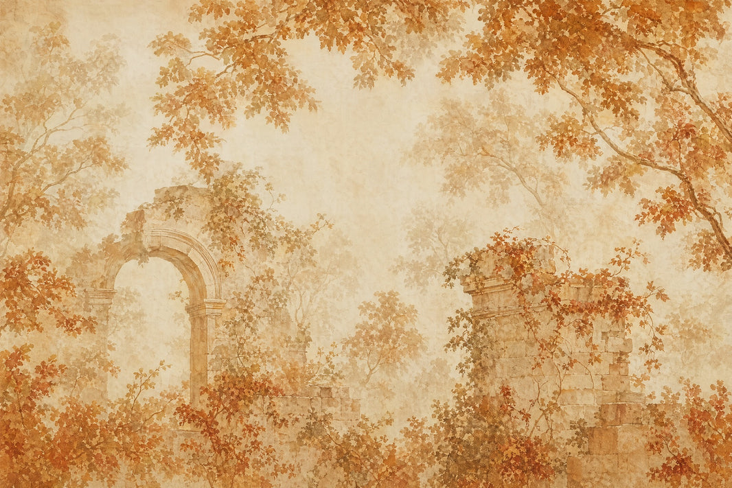 Walls Wallpaper Ruins Arch Removable Wall Decor pattern artwork