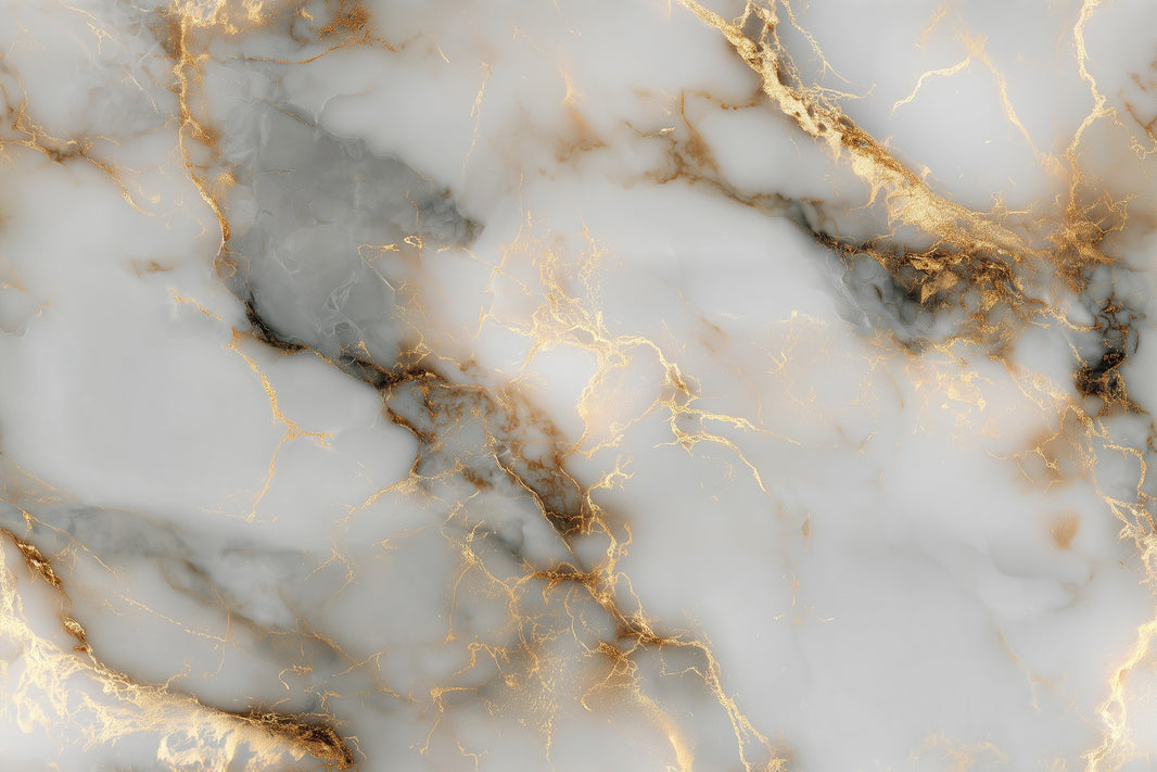 Marble Wallpaper Golden Look Veining Elegant Wall Mural pattern artwork