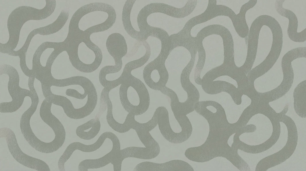 Organic Wallpaper Gray Abstract Wall Mural pattern artwork