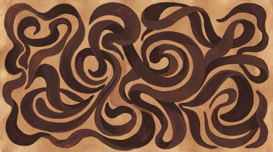Abstract Swirls Wallpaper Modern Dynamic Wall Mural pattern artwork