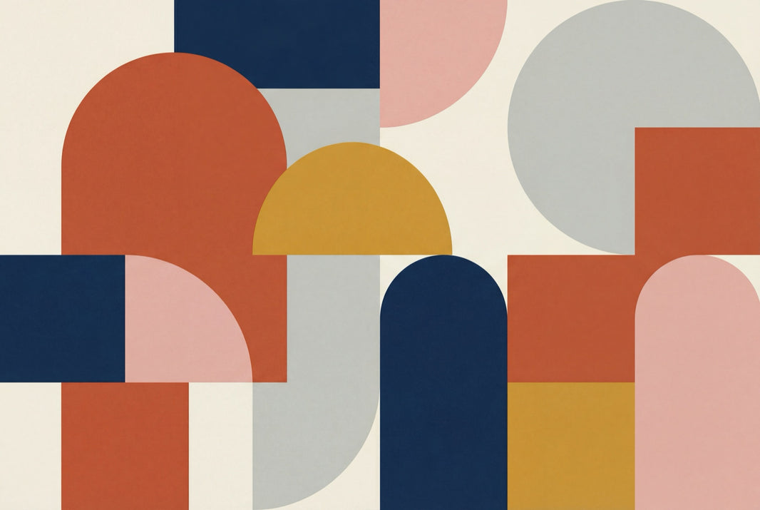 Geometric Wallpaper Abstract Modern Wall Mural pattern artwork